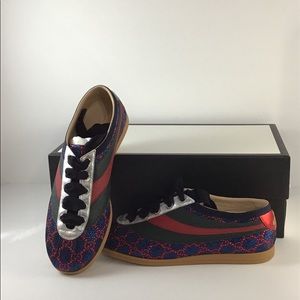 GUCCI Falacer Lurex GG Sneaker